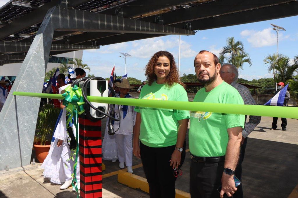 Managua ya cuenta con un centro de carga para vehículos eléctricos